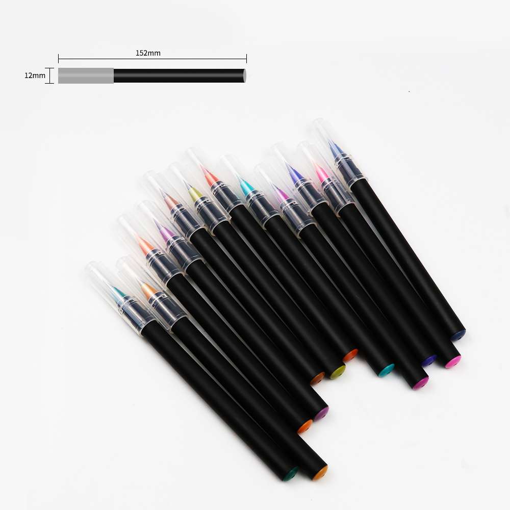 48 colors Water colors brush pens